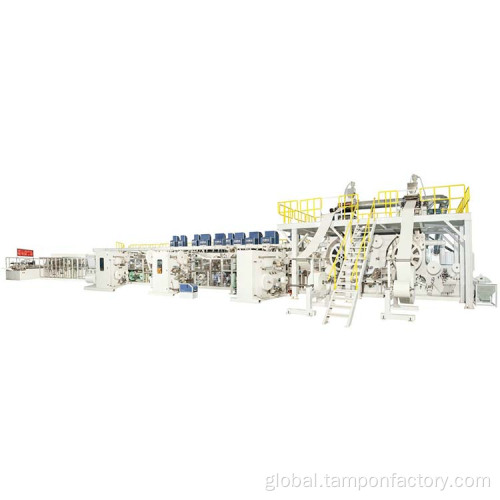 Automatic control bady diaper production line